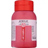 Talens Art Creation Peinture acrylique - Carmin - 318 - Pot de 750 ml - Talens