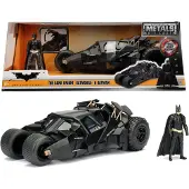 Jada The Dark Knight Metal Batmobile 1:24 2008 Figure Gris Enfants
