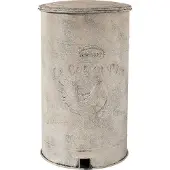 Clayre & Eef 6Y2369 Poubelle ? p?dale 26 x 30 x 46 cm