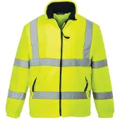 Portwest HI VIS MESH LINED FLEECE Yellow S (S)