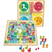 Jeujura Jeux traditionnels 2 en 1