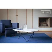 PIB Table basse marbre blanc Trivisan