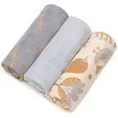 T-Tomi BIO Bamboo Diapers couches lavables Bierdie 70x70 cm 3 pcs