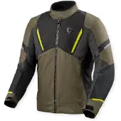 REV'IT! Revit Undulate H2O veste textile imperméable pour moto, marron/gris, 2XL