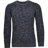 Ragman Regular Fit Pull-over Col rondbleu, Unicolore