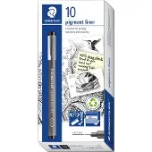 Staedtler pigment liner (10x)