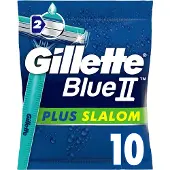 Gillette Blue ll 10 Plus Slalom wegwerpscheermesjes