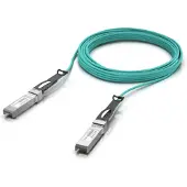 Ubiquiti Câble InfiniBand/fibre optique Ubiquiti UACC-AOC-SFP28-10M, couleur turquoise