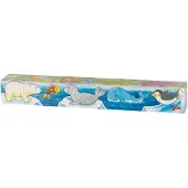 Goki Puzzle en bois Safari, 5pcs.
