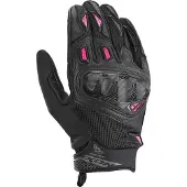 Ixon Rise Air 2 L Noir Fuchsia Femmes Gants Moto Taille S