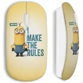 MANIACASE Souris Sans Fil Minion Kevin Make The Rules