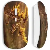 MANIACASE Souris sans fil fire breathing dragon
