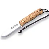 Joker Couteau Trampero Scandi, Curly Birch, Firesteel