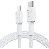 Green Cell KABGC30W câble USB USB 3.2 Gen 1 (3.1 Gen 1) 1,2 m USB C Blanc
