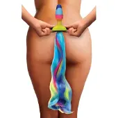 Tailz - plug anal licorne en silicone (arc‑en‑ciel)
