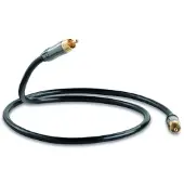 QED Performance Subwoofer - Câble de subwoofer - RCA mâle pour RCA mâle - 6 m - double paire torsadée blindée