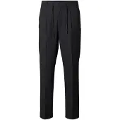 Selected Pantalon à plis 'SLHLEROY' noir