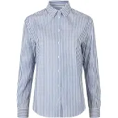 Samsøe & Samsøe Chemisier 'Adisoni' bleu clair / blanc