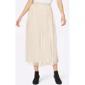 HEINE Jupe beige clair