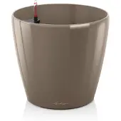 Lechuza Classico Premium Ls 35 - Kit Complet, Taupe Brillant Ø 35 X 33