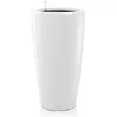 Lechuza Jardinière Rondo 32 ALL-IN-ONE Blanc haute brillance 15780