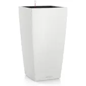 Lechuza Jardinière CUBICO Color 22 ALL-IN-ONE Blanc