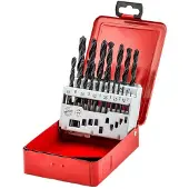 Fischer Group Foret à Métaux Hss-r Din338 1-10 543327 19 Unités