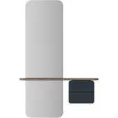 UMAGE Miroir One More Look Black Oak | Anthracite Grey