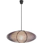 Nordlux Villo - abat-jour en papier sans suspension - Ø 60 x 24 cm - gris
