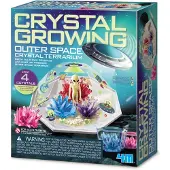 4M Crystal Growing/outer Space Crystal Terrarium/eu Craft Kit Clair