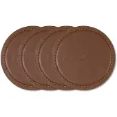 Dutchdeluxes Dessous de Plat / Verre Dutchdeluxes Coasters Classic Brown (4-Pièces)