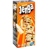 Hasbro Jenga English/german/french/spanish Board Game Marron Enfants