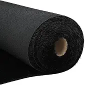 vidaXL Gazon artificiel Noir 5 x 1 m Polypropylène