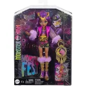 Monster High Poup e Monster Fest Clawdeen Wolf avec accessoires