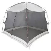 vidaXL Tente moustiquaire avec toit , grise, 320 x 320 x 218 cm