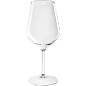 SANTEX Verre à vin en plastique, contenance : 0,47 litre, transparent