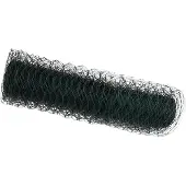 vidaXL Clôture hexagonale verte 0,5 x 100 m PVC