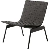 &tradition Ville Outdoor Chaise Longue AV44 Warm Black