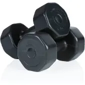 Gymstick Haltère Vinyl S 2 x 2 kg, noir 2 kg, noir 2 kg