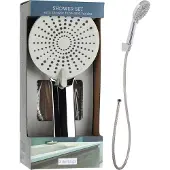 Bathroom Solutions set de douche Chrome argent
