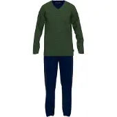 Tom Tailor Pyjama long bleu marine / vert