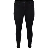 Vero moda Phia Skinny Fit Soft Vi110 High Waist Jeans Noir 50 / 32 Femme