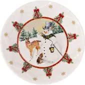 Villeroy & Boch Petit bol, bonhomme de neige avec animaux Toy's Fantasy, Saladier + bol, Multicolore