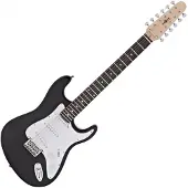 Gear4Music Guitare Électrique LA 12 Cordes par