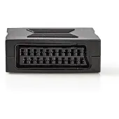 Nedis Adaptateur SCART SCART Femelle SCART Femelle Nickelé Droit ABS - Nedi