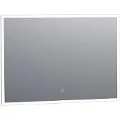 Brauer Jade Miroir - 100x70cm - éclairage à LED à intensité variable - interrupteur tactile SP-JD100RH