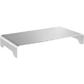 Speaka Professional Aluminium Monitor Raise, Réhausseur pour moniteur, Argent