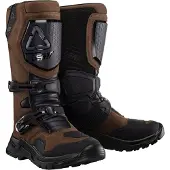 Leatt ADV HydraDri 7.5 Brown Waterproof Motorcycle Boots Taille 45.5