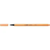 Stabilo Fineliner - point 88 - Pack de 10 - orange clair (10x)