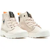 Palladium Bottines à lacets 'Pampa' ivoire / orange foncé / noir